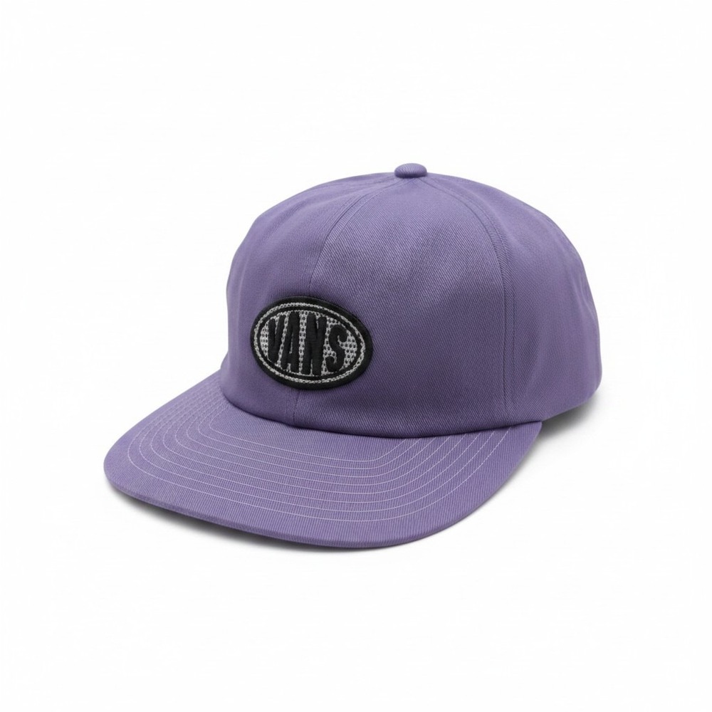 Vans Spray On Jockey Purple Hat Logo Patch Adjustable Cap VN000MPH6PH